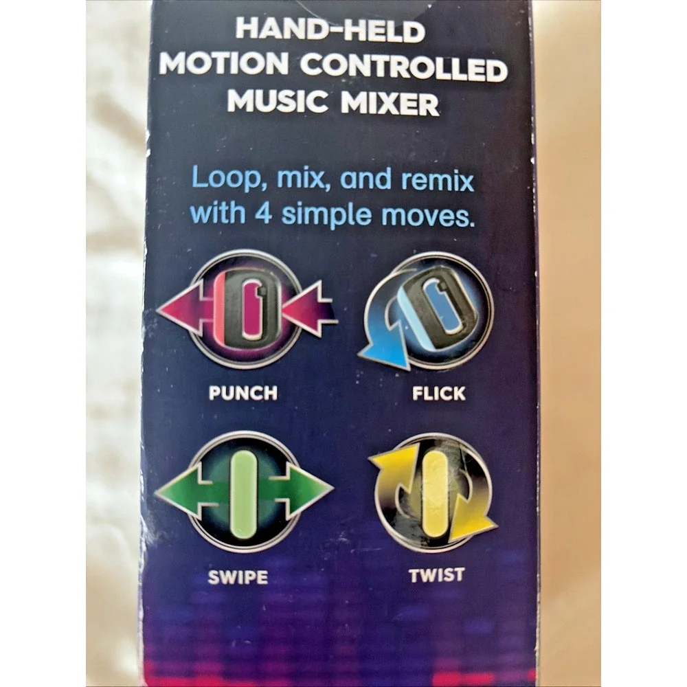 RUKUSfx Pro Motion Controlled Music Mixer 120+ Tracks Handheld